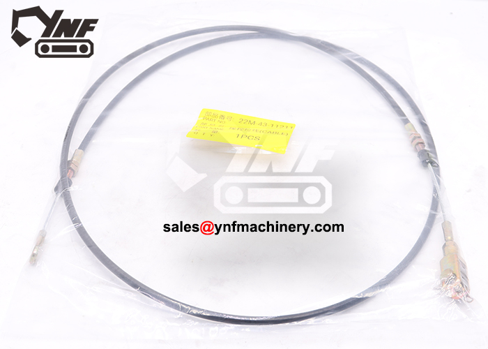 22M-43-11211 control cable for excavator maintenance