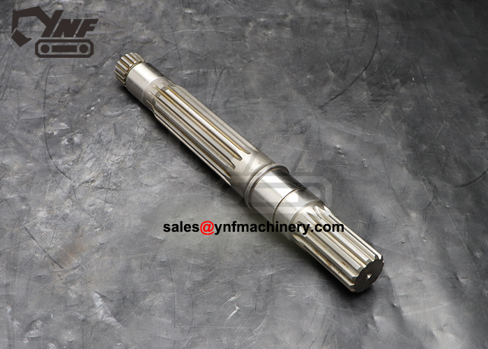 Hydraulic pump internal rotating drive shaft