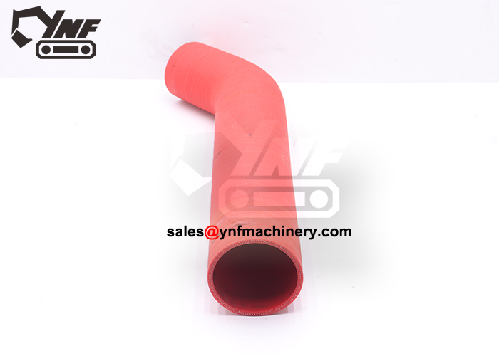 Heavy equipment rubber intake hose