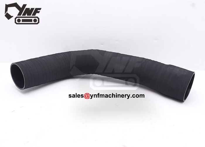Heavy equipment rubber intake hose