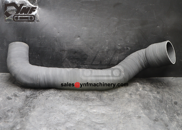 Heavy equipment engine airflow hose