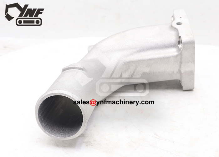 Heavy equipment aluminum intake pipe