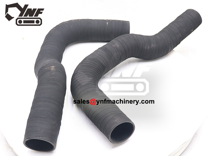 Excavator charge air system hose replacement part