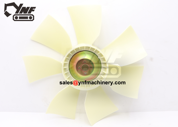 ZX200 engine fan blade durable cooling component