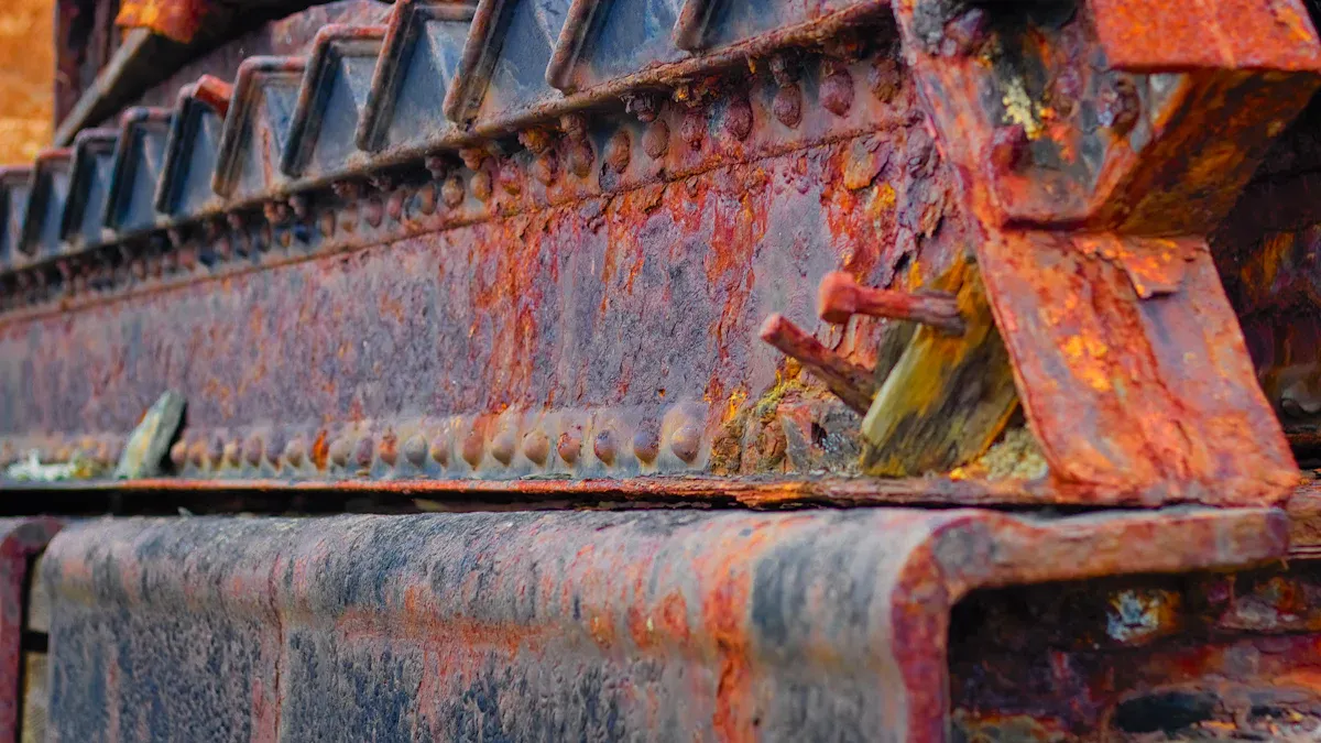 Undercarriage Components of an Excavator