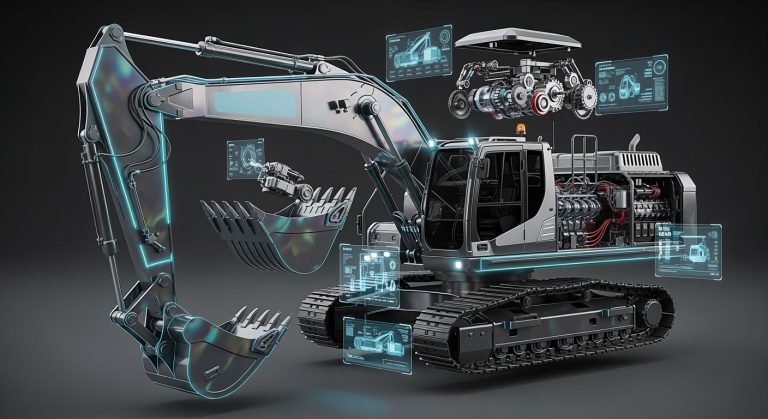 Mastering the Anatomy of a Modern Excavator