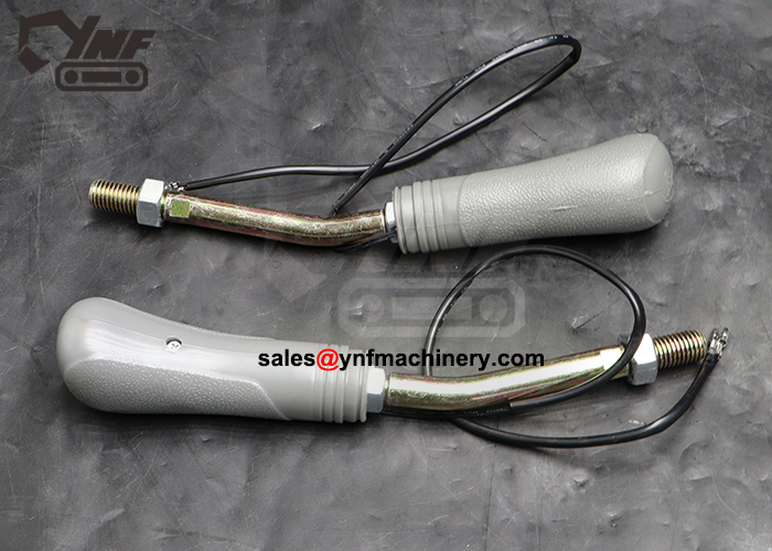 Direct injection excavator left joystick control lever