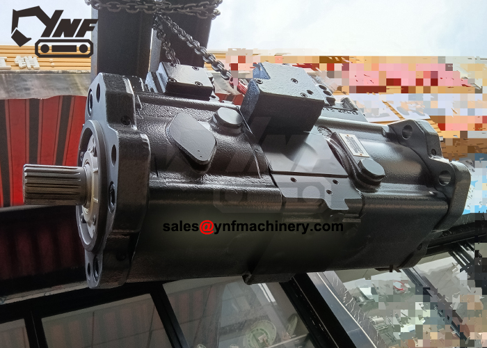 SK380-8 excavator hydraulic pump replacement