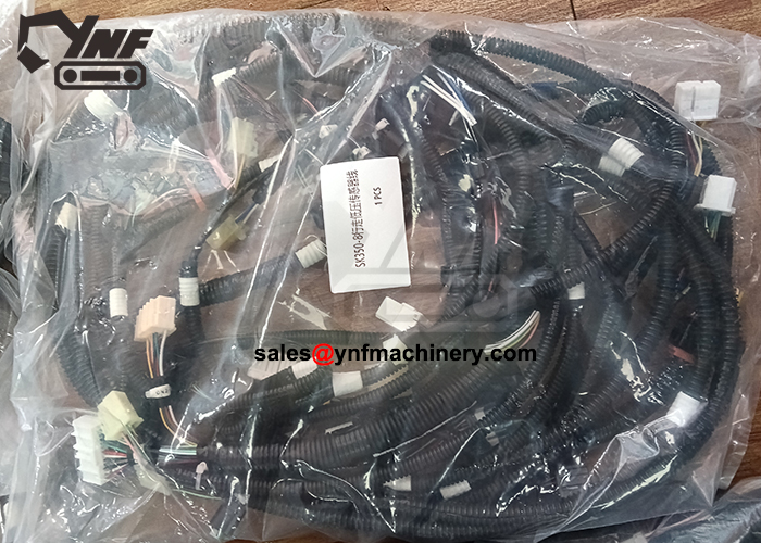 SK380-8 electrical wiring harness replacement