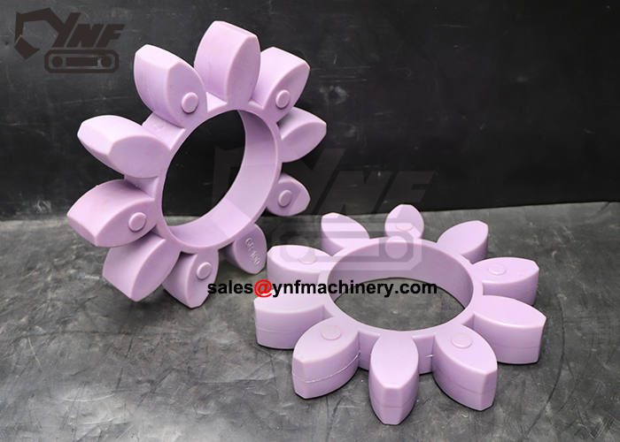 Purple rubber drive coupling for GR100 machinery