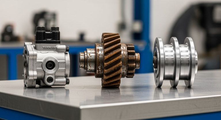 Used vs Salvaged vs Aftermarket Yanmar Excavator Components