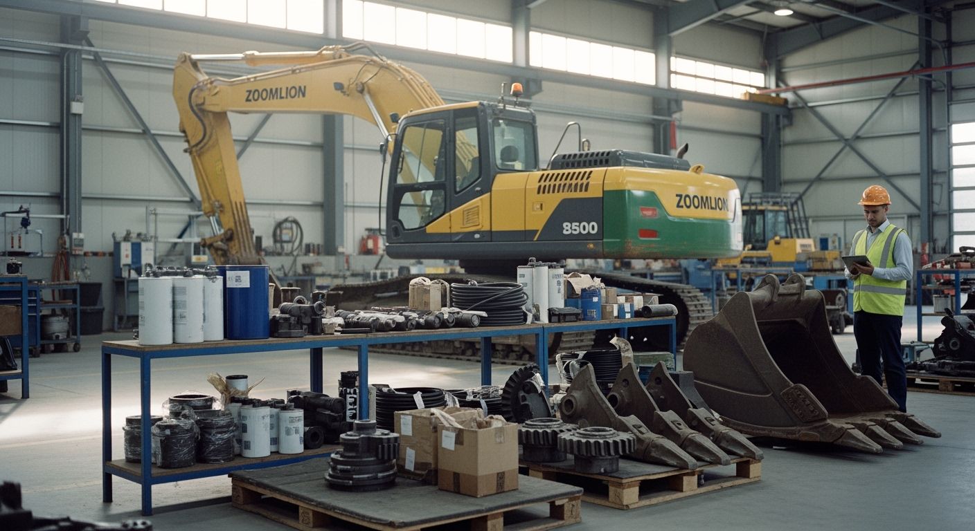 Sourcing Zoomlion Excavator Parts A Guide for Fleet Managers