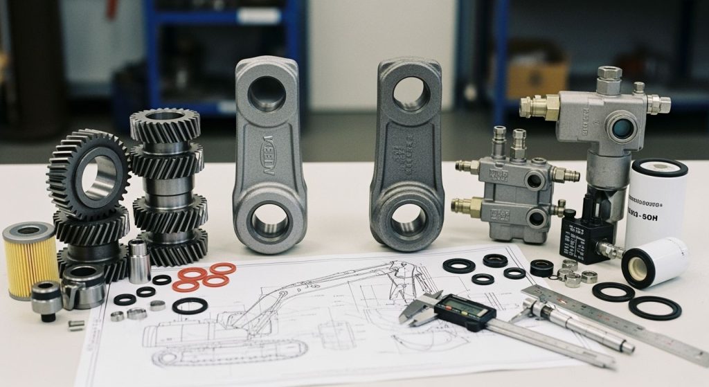 OEM vs Aftermarket Yanmar Excavator Parts Near Me and How to Choose What'
                style=
