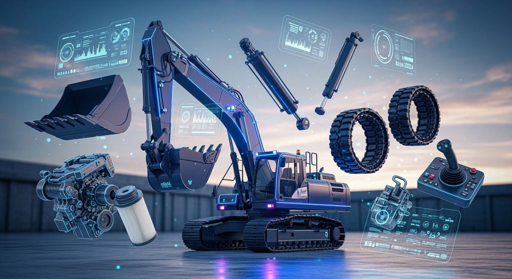 The Main Excavators & Parts Every Owner Should Know