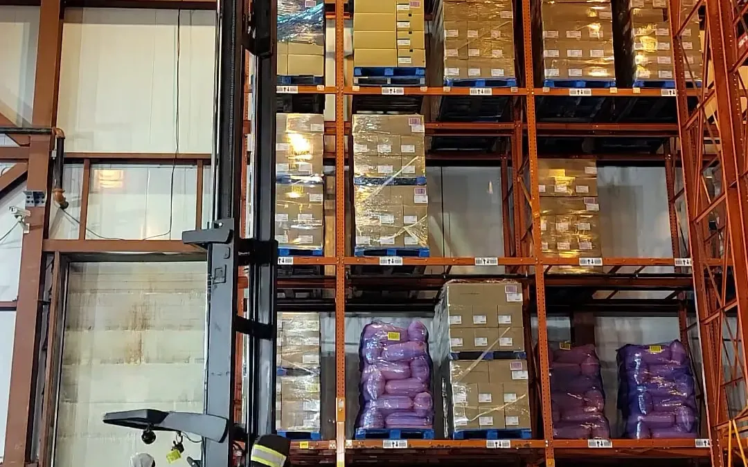 Balancing Jobsite Stocking with On-Demand Freight
