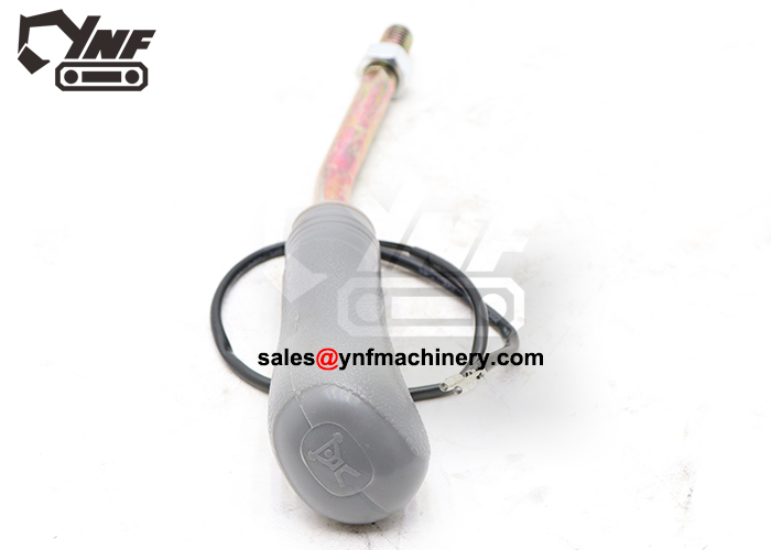 Excavator boom lifting operation control handle