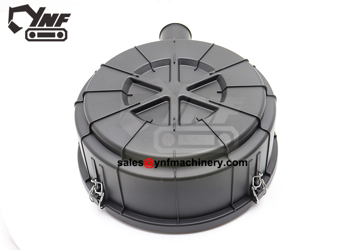 Excavator air cleaner housing protective cover