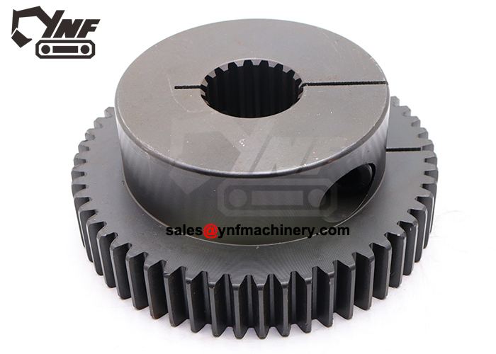 Heavy equipment planetary drive gear replacement