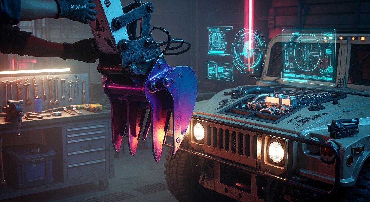 What to Know Before Fitting Humvees with Bobcat Excavator Parts