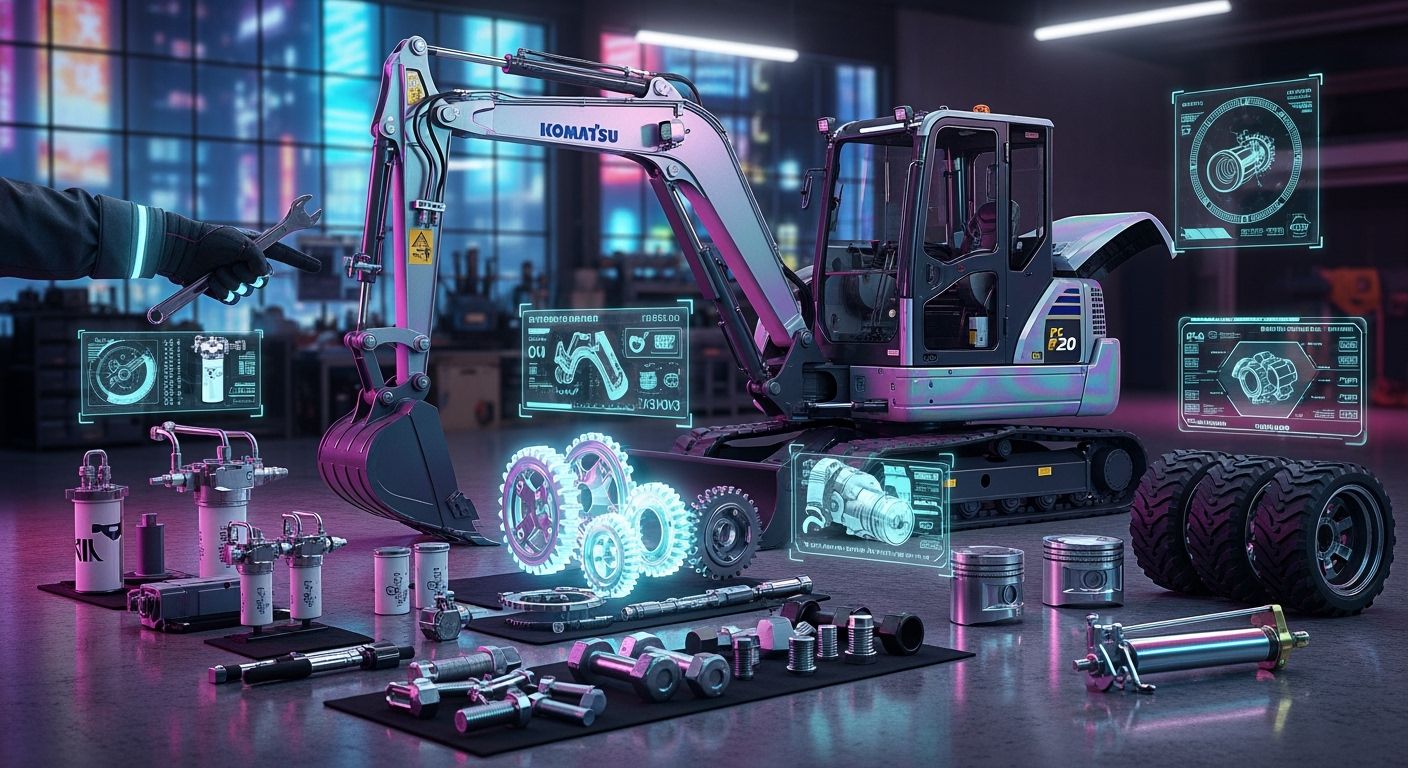 Komatsu PC20 Parts Guide Keep Your Machine Running Great