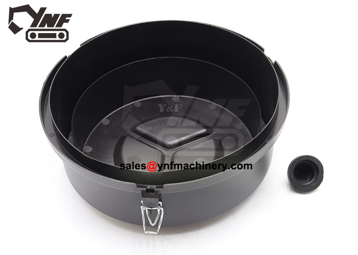 Construction machinery air intake system cover