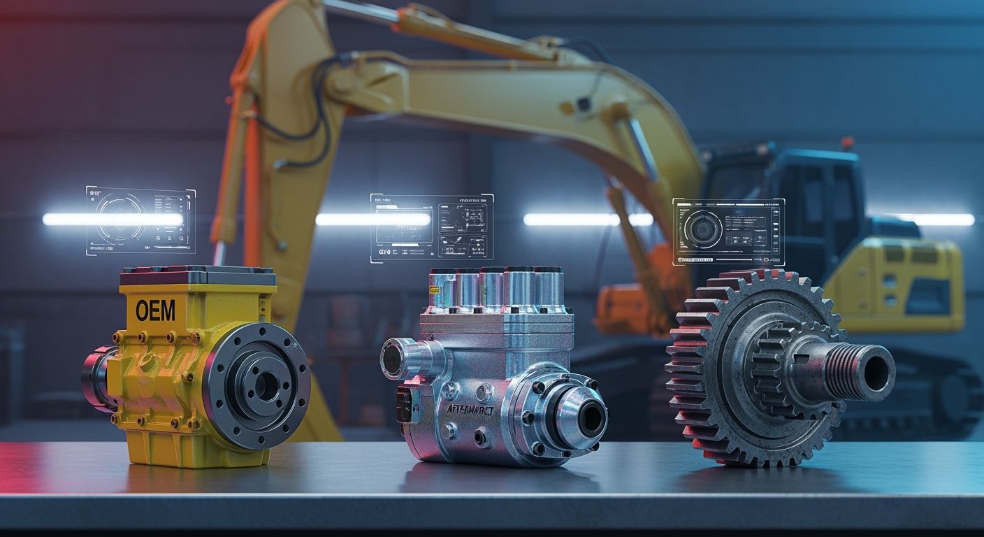 OEM vs Aftermarket vs Salvaged Yanmar Excavator Components | Sourcing Hard to Find Parts