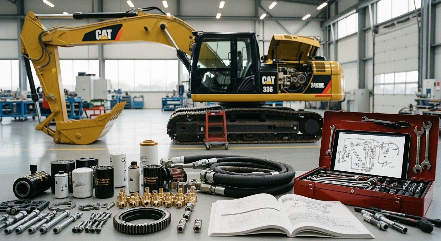 zx330-3 excavator parts replacement and routine service guide