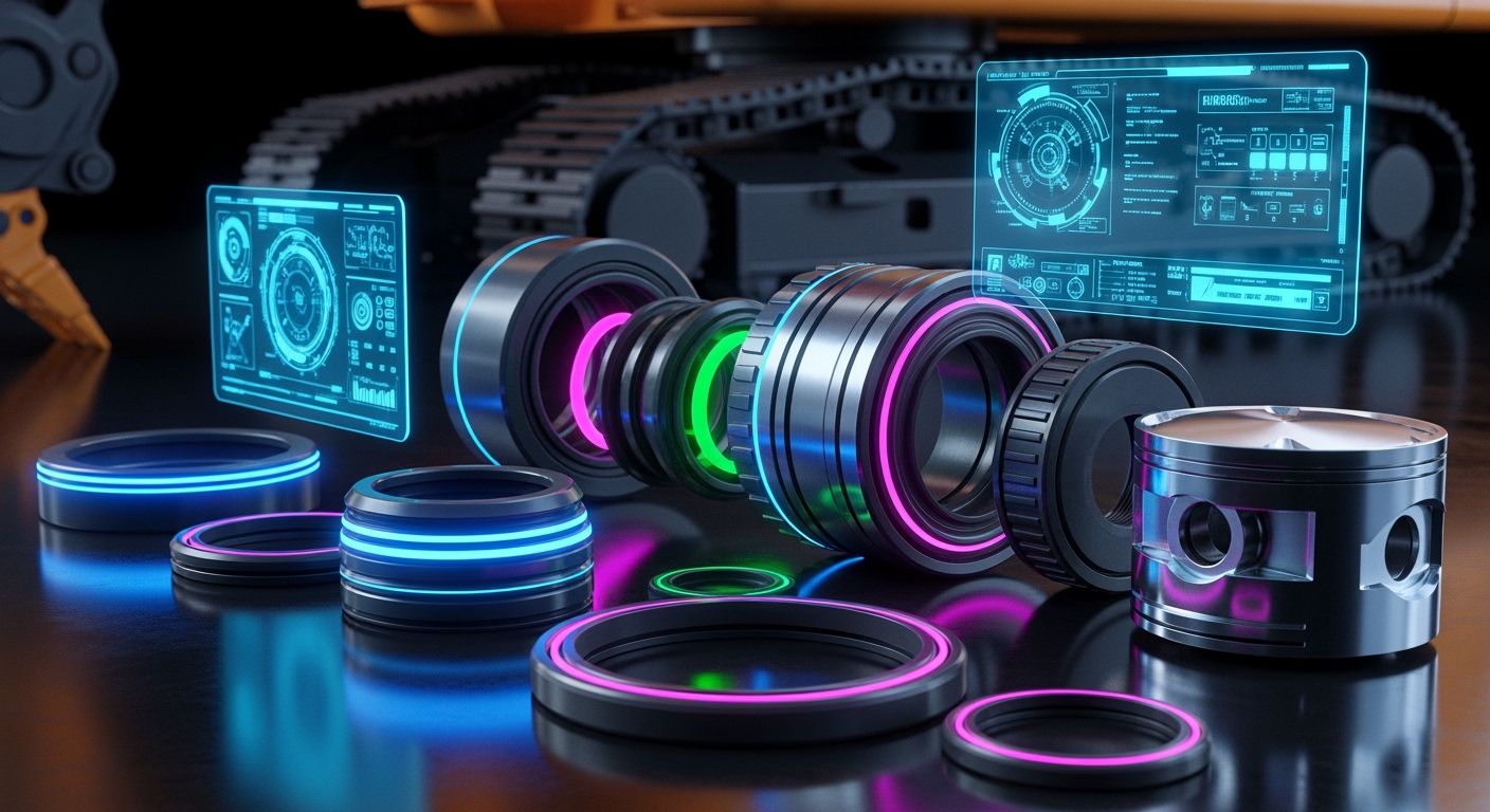 A Guide to Select Oil Seal Materials for Heavy Excavators