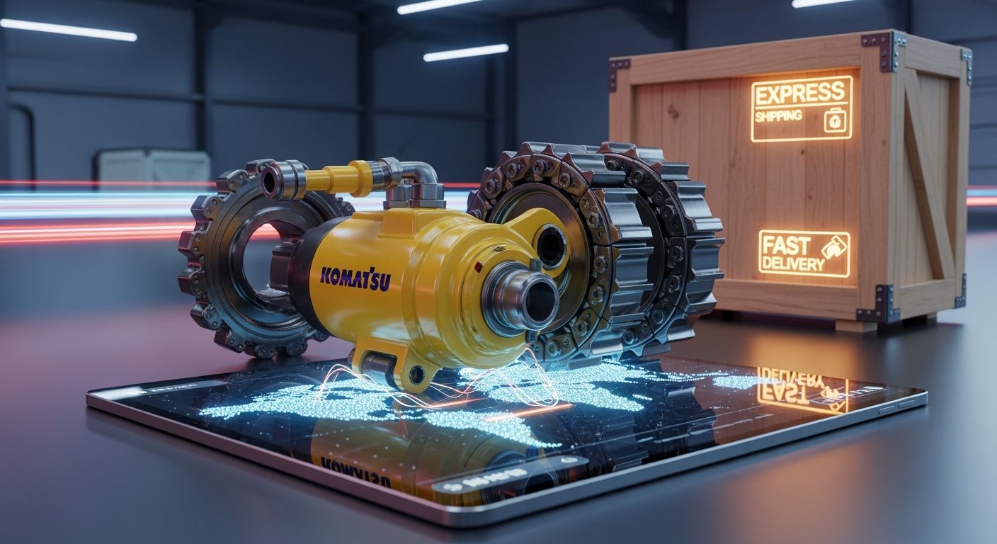 Where to Buy Komatsu Excavator Parts Online with Fast Shipping | YNF Machinery