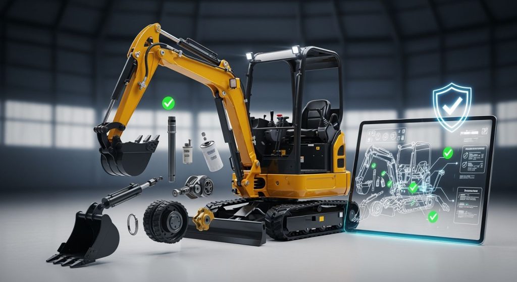 How to Source Yanmar Mini Excavator Parts Without Overpaying or Getting Scammed