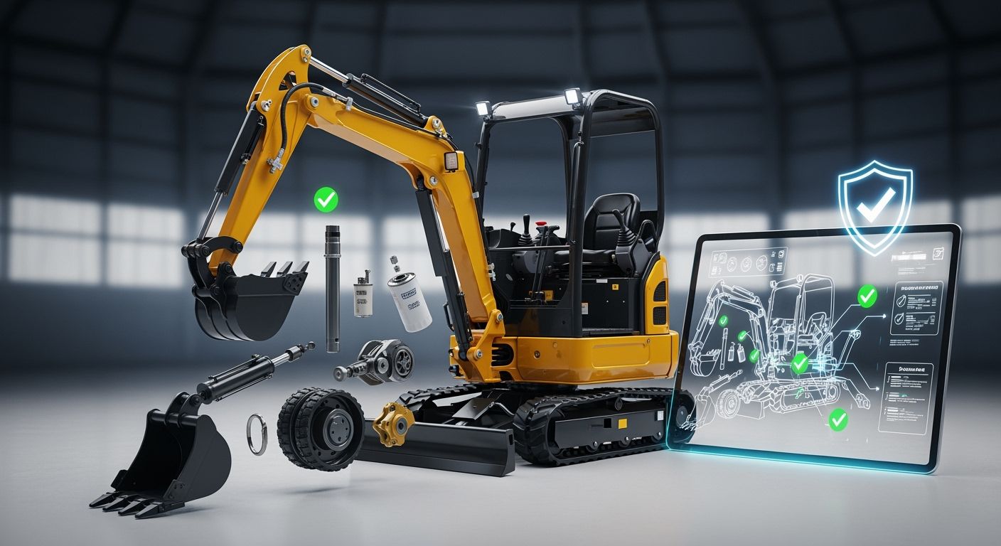 How to Source Yanmar Mini Excavator Parts Without Overpaying or Getting Scammed