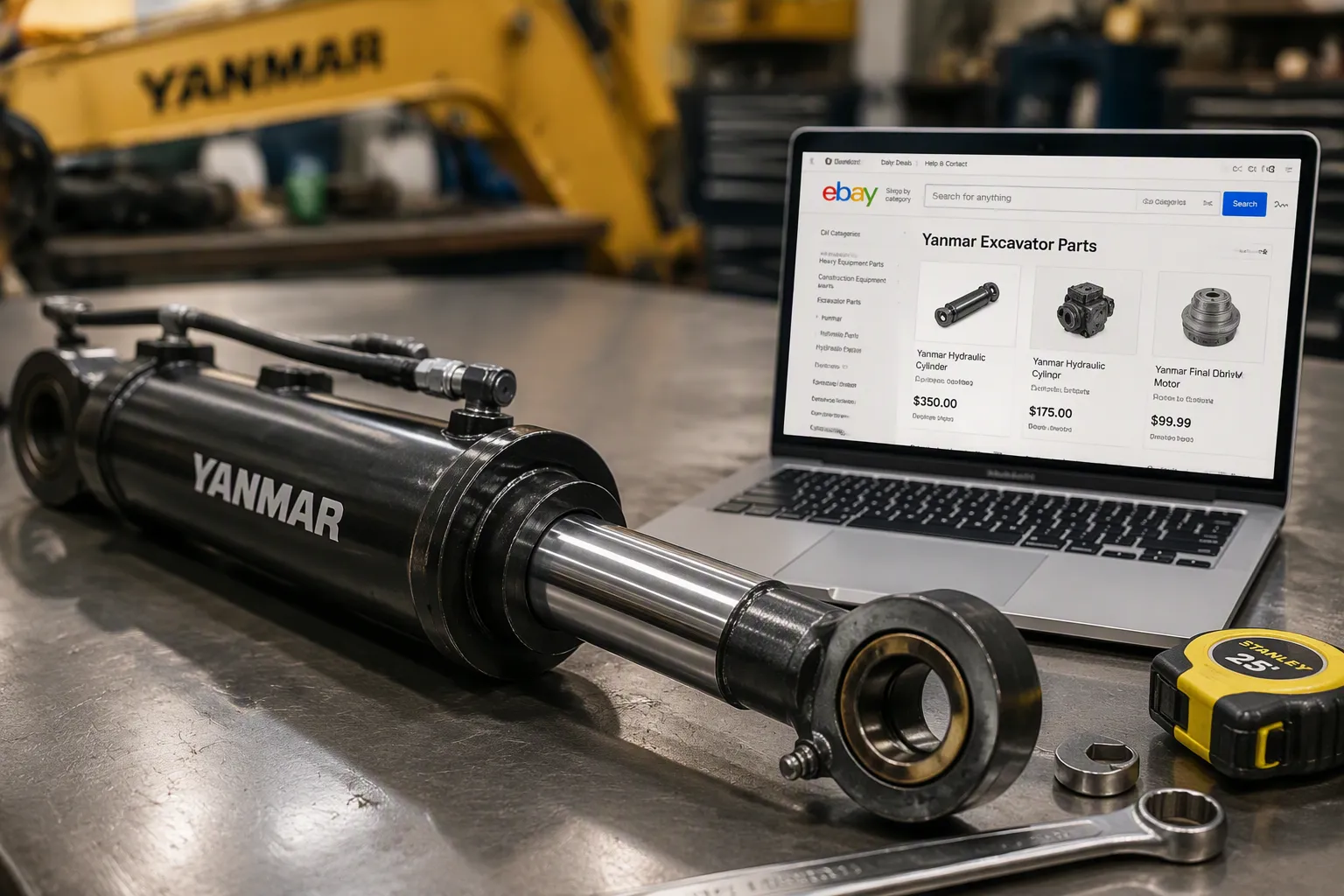 Yanmar Excavator Parts on eBay: What You Need to Know