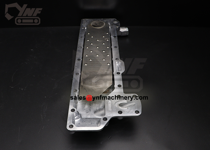 ZX120 4BG1 engine oil cooler side cover