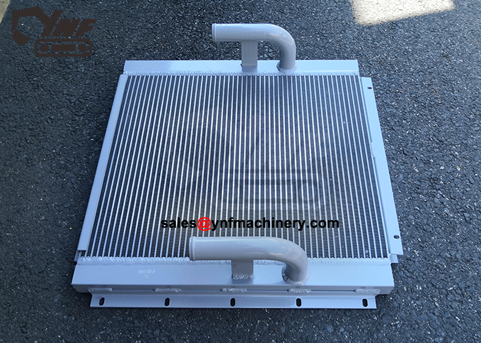 CAT200B excavator hydraulic oil cooler replacement