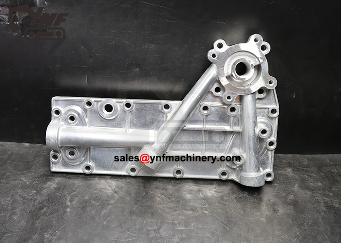 YNF18175 PC200-5 6D95 engine oil cooler cover