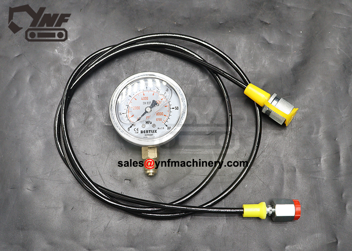 YNF18346 hydraulic testing tool with five pressure gauges