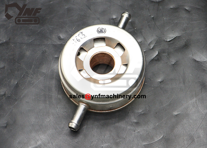 YNF17062 round engine oil cooler for 4TNV98
