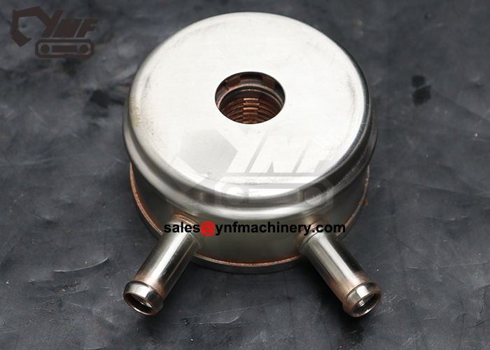 PC130-7 4D95 round engine oil cooler replacement