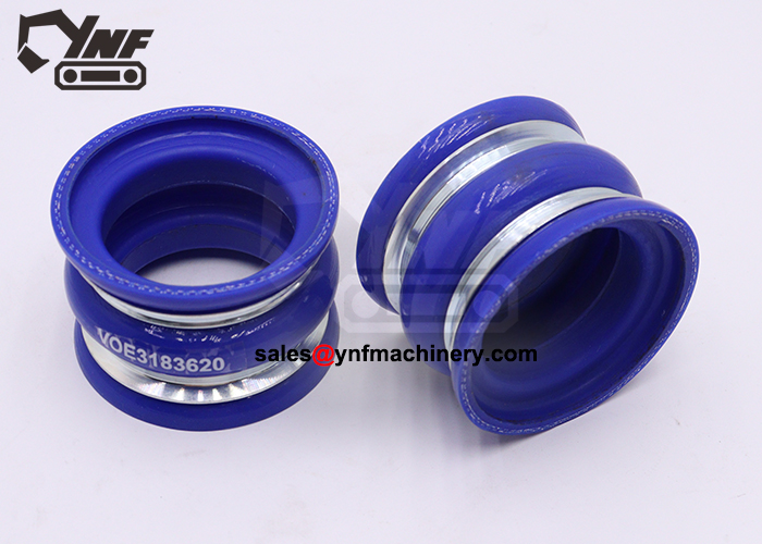 YNF16837 straight intercooler hose for EC240 excavator