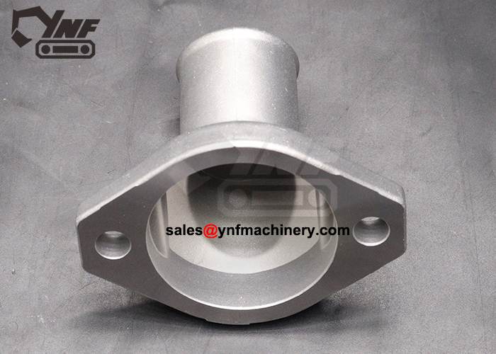 4D95 engine thermostat cover replacement