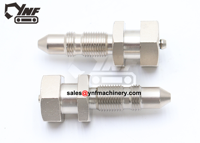 YNF17612 track tension grease fitting for Volvo excavator