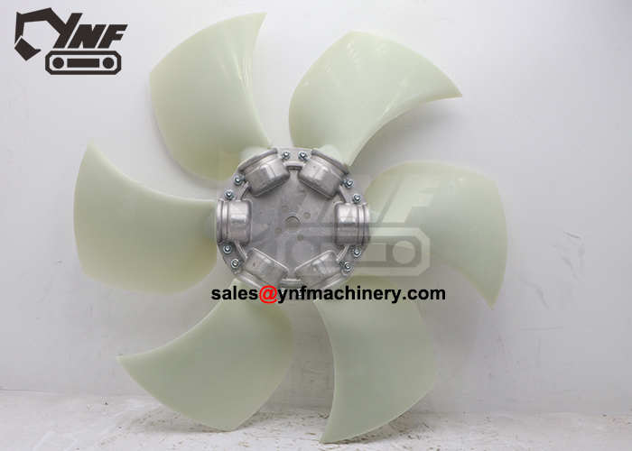 YNF03113 wheel loader engine cooling fan replacement