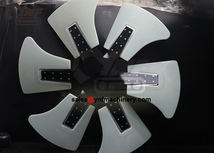 YNF03162 excavator radiator fan replacement