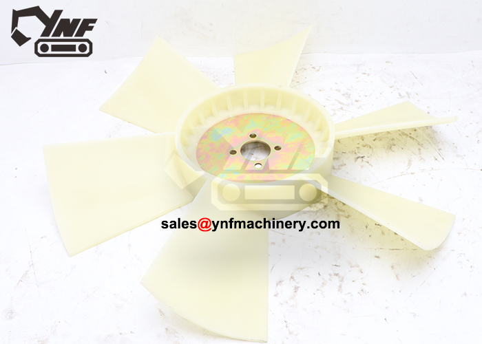 EX220-5 excavator cooling fan replacement