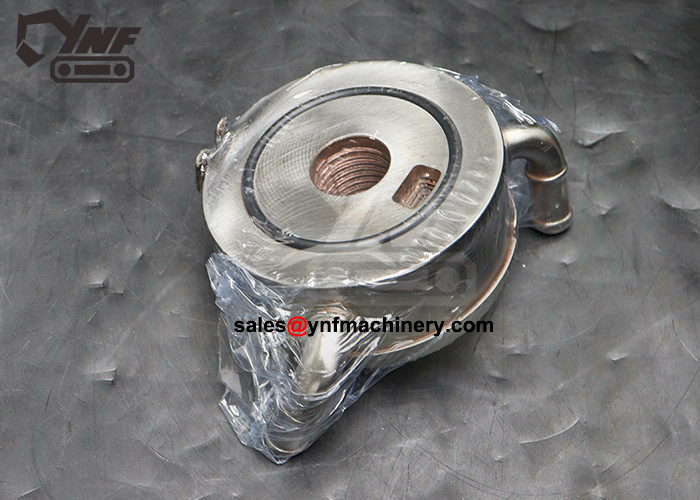 YM123910-33010 circular engine oil heat exchanger
