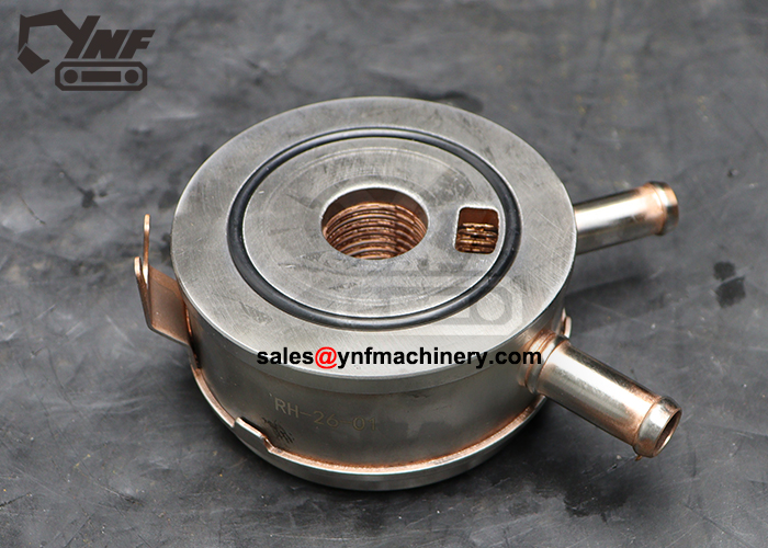 YNF18176 circular lubrication oil heat exchanger