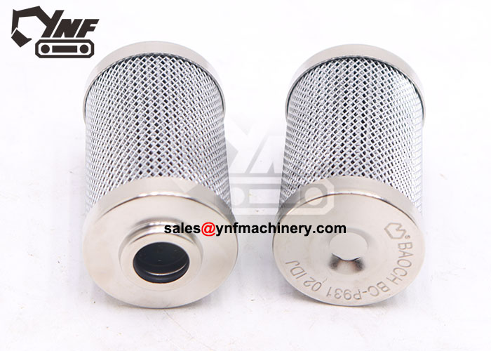 A222100000119 pilot oil filter for SY215 hydraulic system
