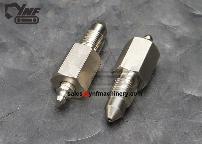 DH excavator crawler adjuster grease fitting YNF17610