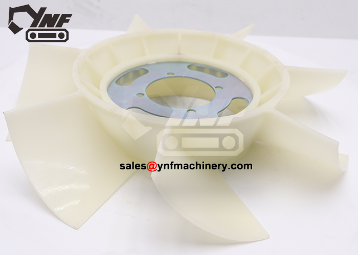 SK815-5 engine cooling fan replacement