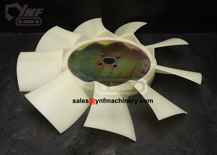 4TNV98 diesel engine radiator fan blade replacement